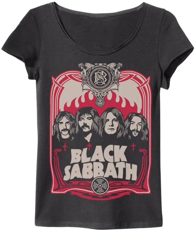amplified-black-sabbath-t-shirt-damen-schwarz image 1