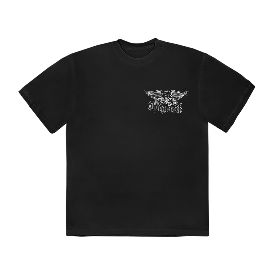 aerosmith-yungblud-one-more-time-t-shirt-schwarz-baumwolle image 1