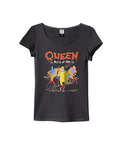 amplified-queen-a-kind-of-magic-t-shirt-damen-anthrazit-xl image 2