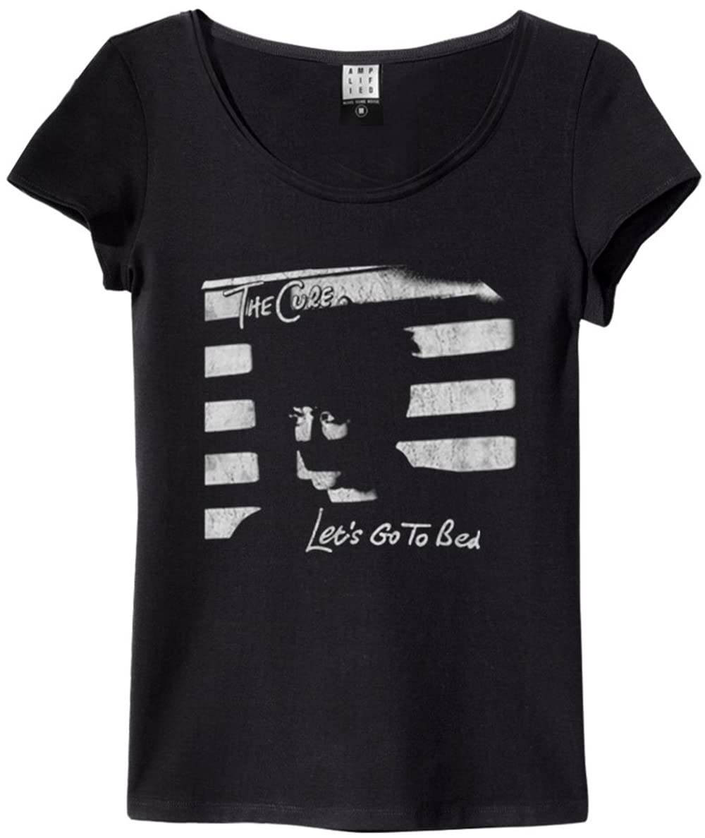 amplified-band-t-shirt-damen-schwarz-baumwolle image 1
