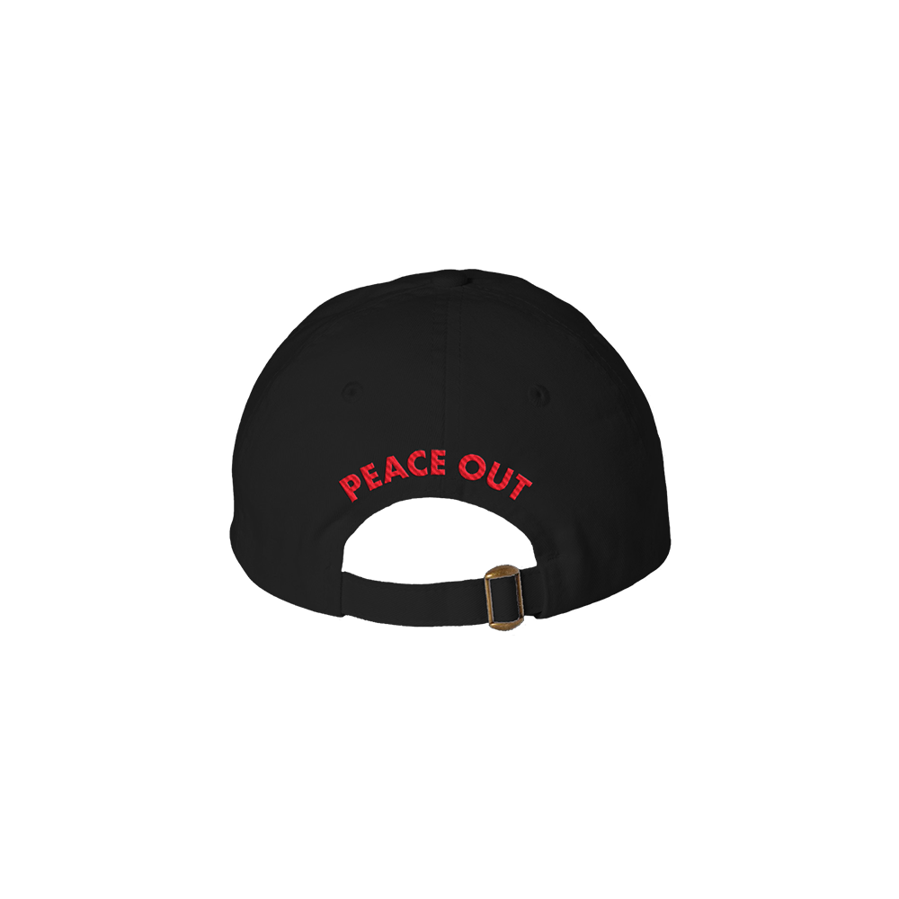 aerosmith-peace-out-dad-hat-basecap-schwarz-bestickt image 2