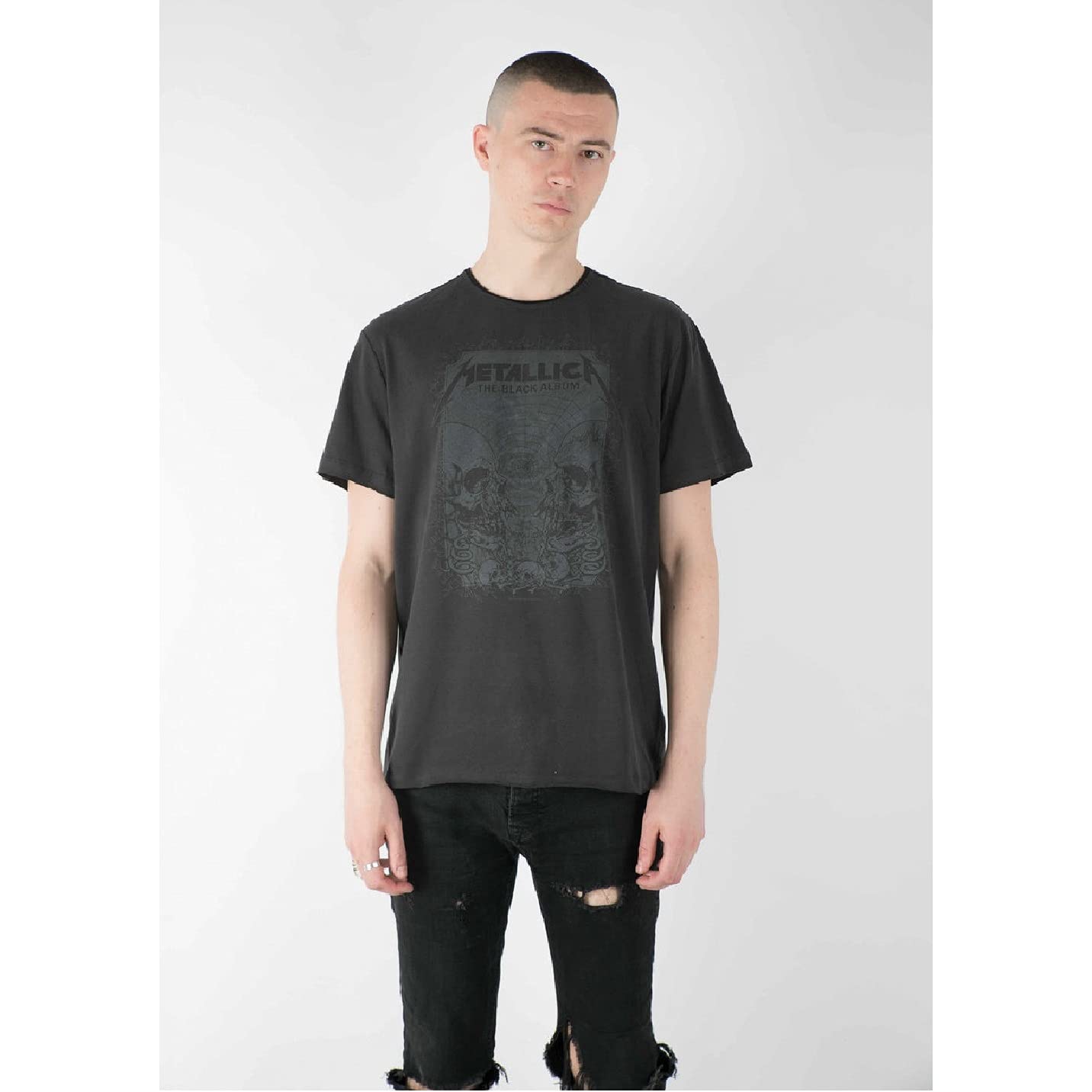 amplified-metallica-the-black-album-t-shirt-gr-e-s-vintage image 3