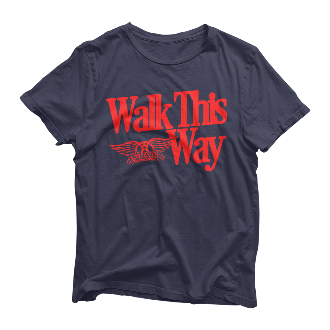 aerosmith-walk-this-way-liberty-tee-navy-baumwolle image 1