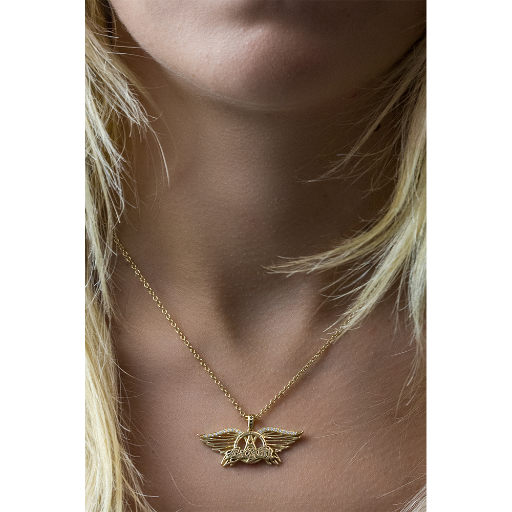 aerosmith-x-distefano-golden-anniversary-wings-halskette-silber image 3
