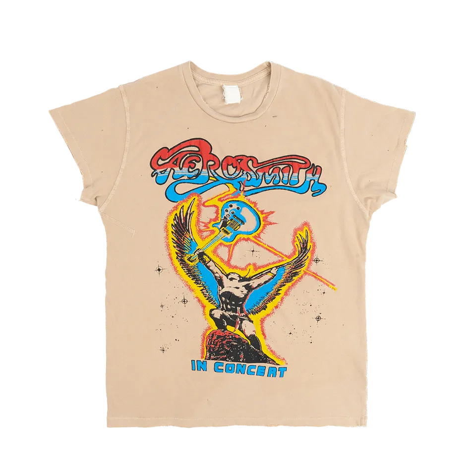 madeworn-aerosmith-in-concert-t-shirt-vintage-baumwolle image 1
