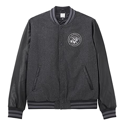 amplified-ramones-varsity-collegejacke-gr-m-logo image 4