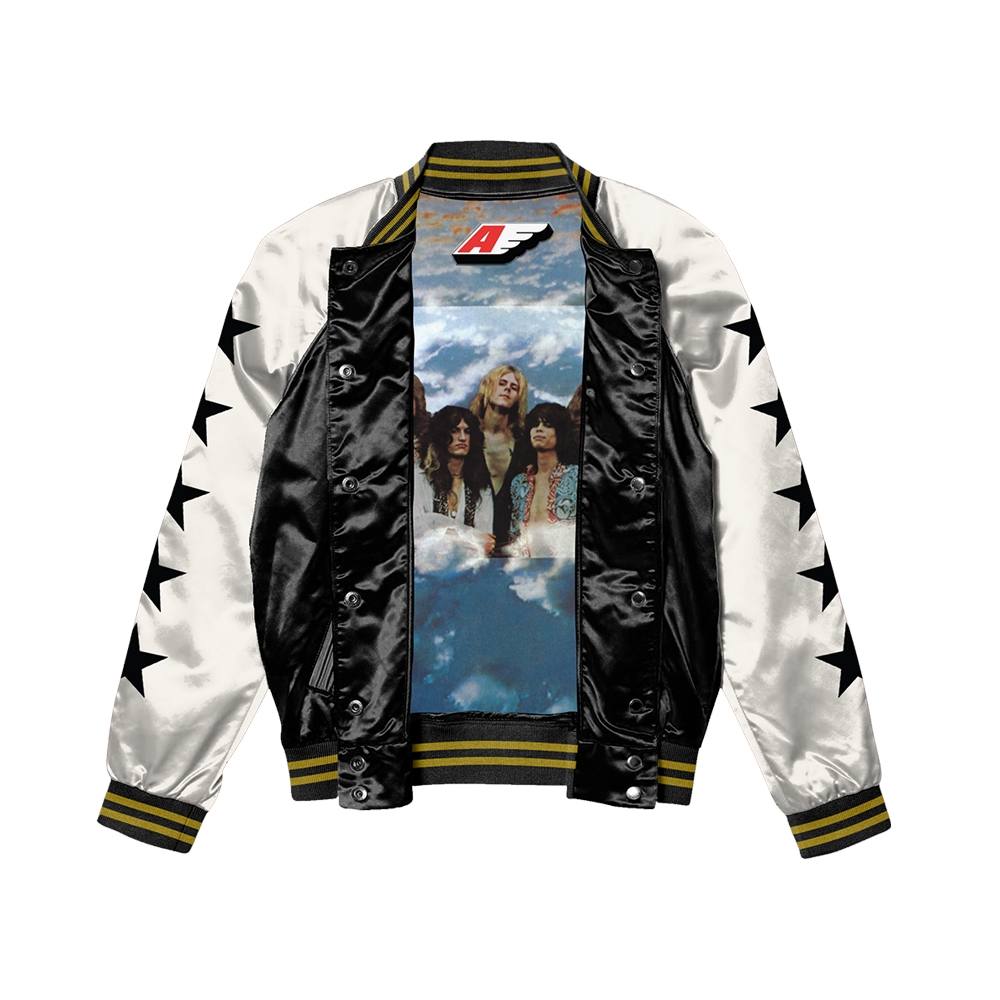 aerosmith-legendary-debut-satin-bomberjacke-schwarz image 6
