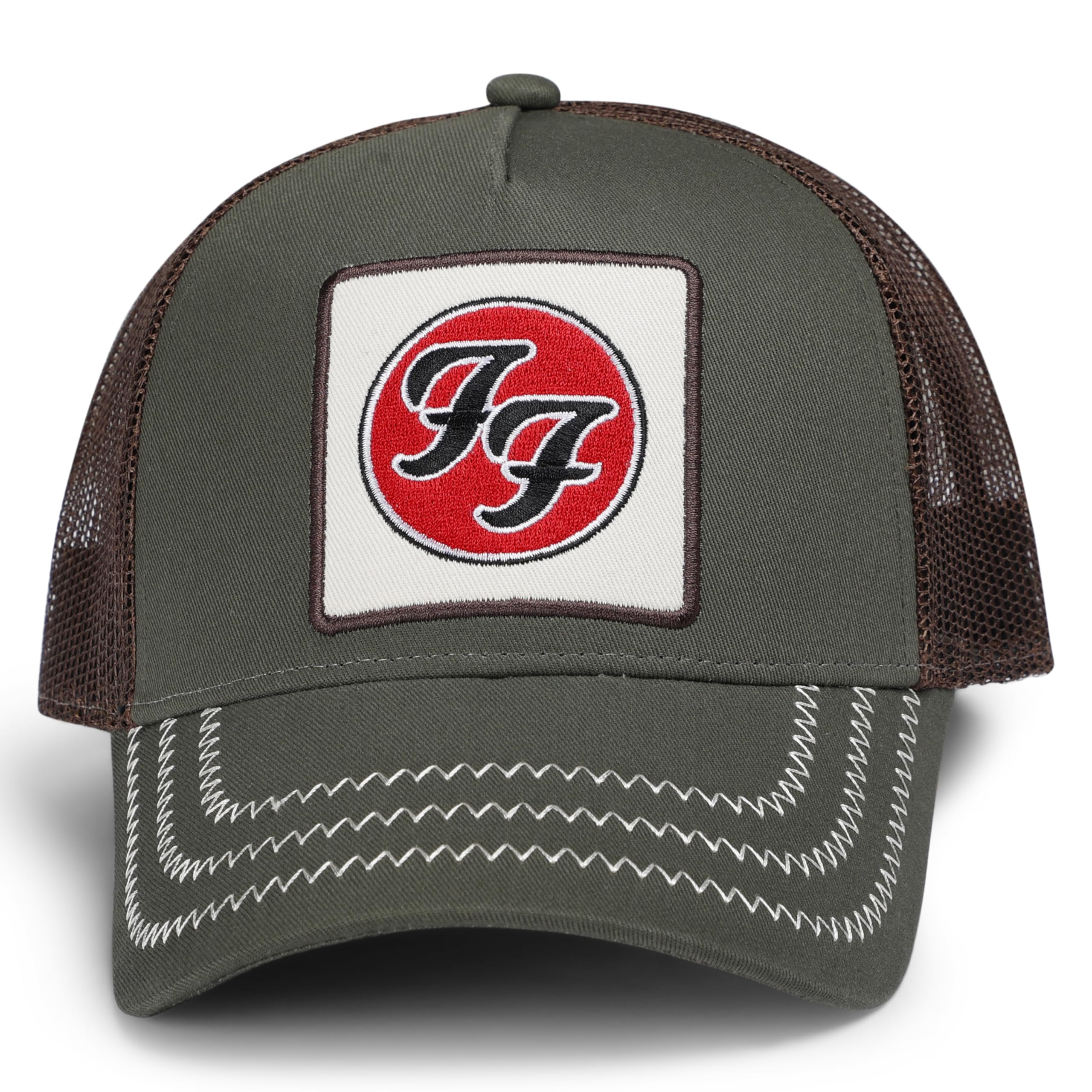 amplified-foo-fighters-trucker-cap-unisex-bunt image 2