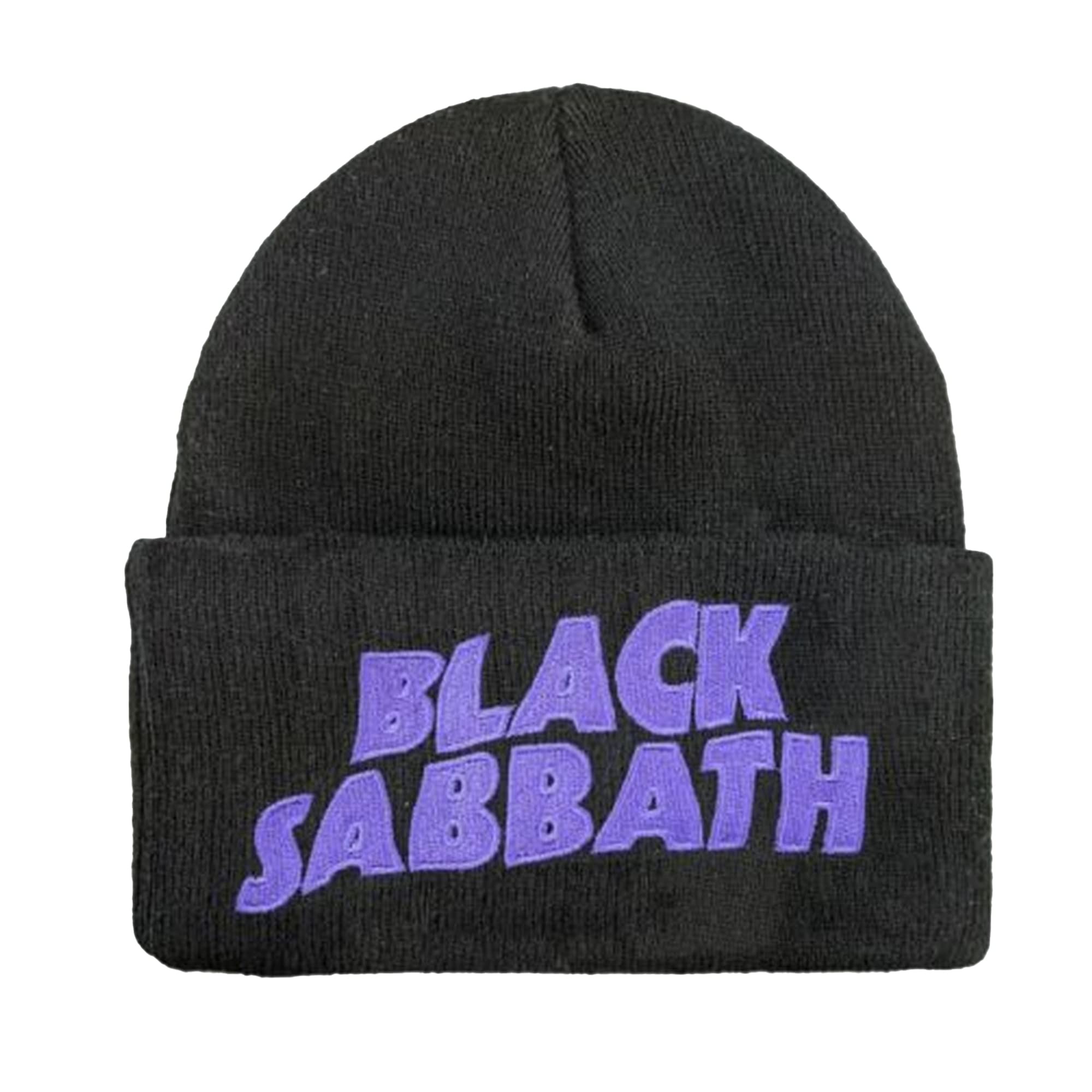 amplified-black-sabbath-beanie-schwarz-logo-unisex image 1