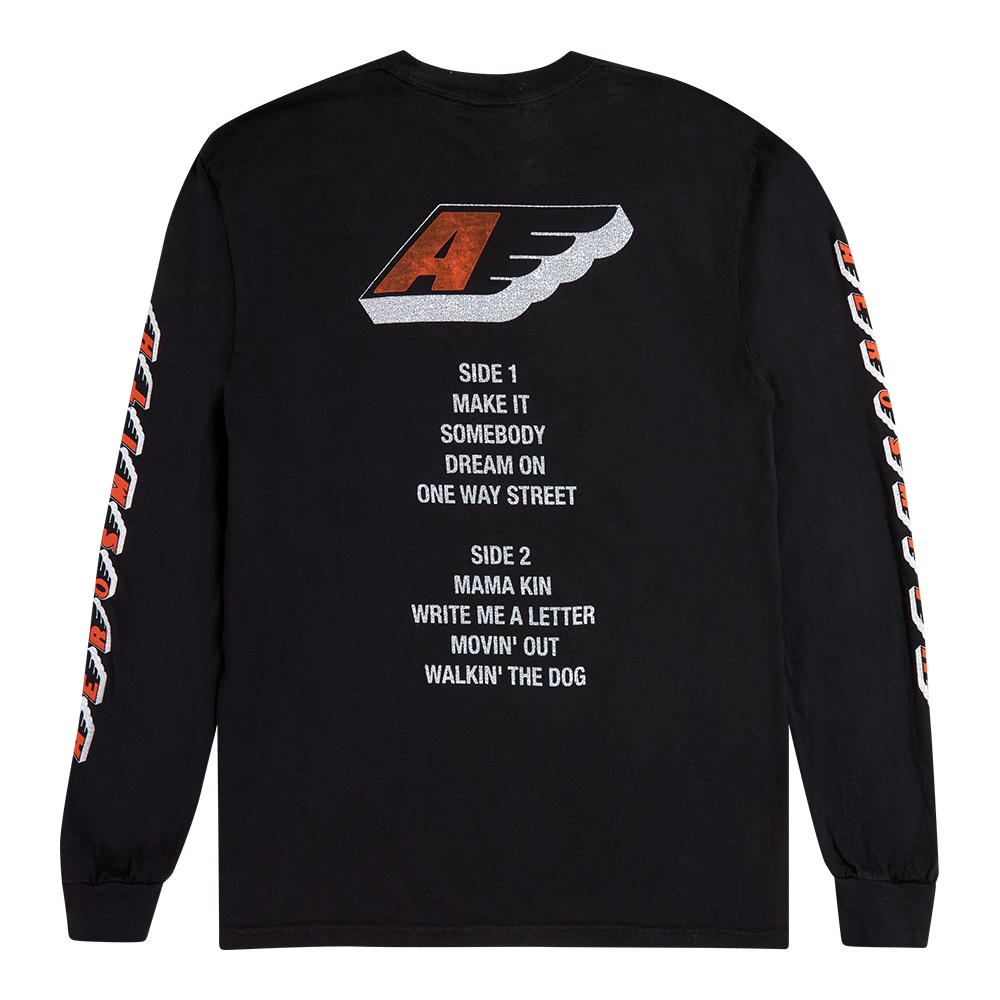 aerosmith-debut-tracklist-longsleeve-baumwolle-vintage image 2
