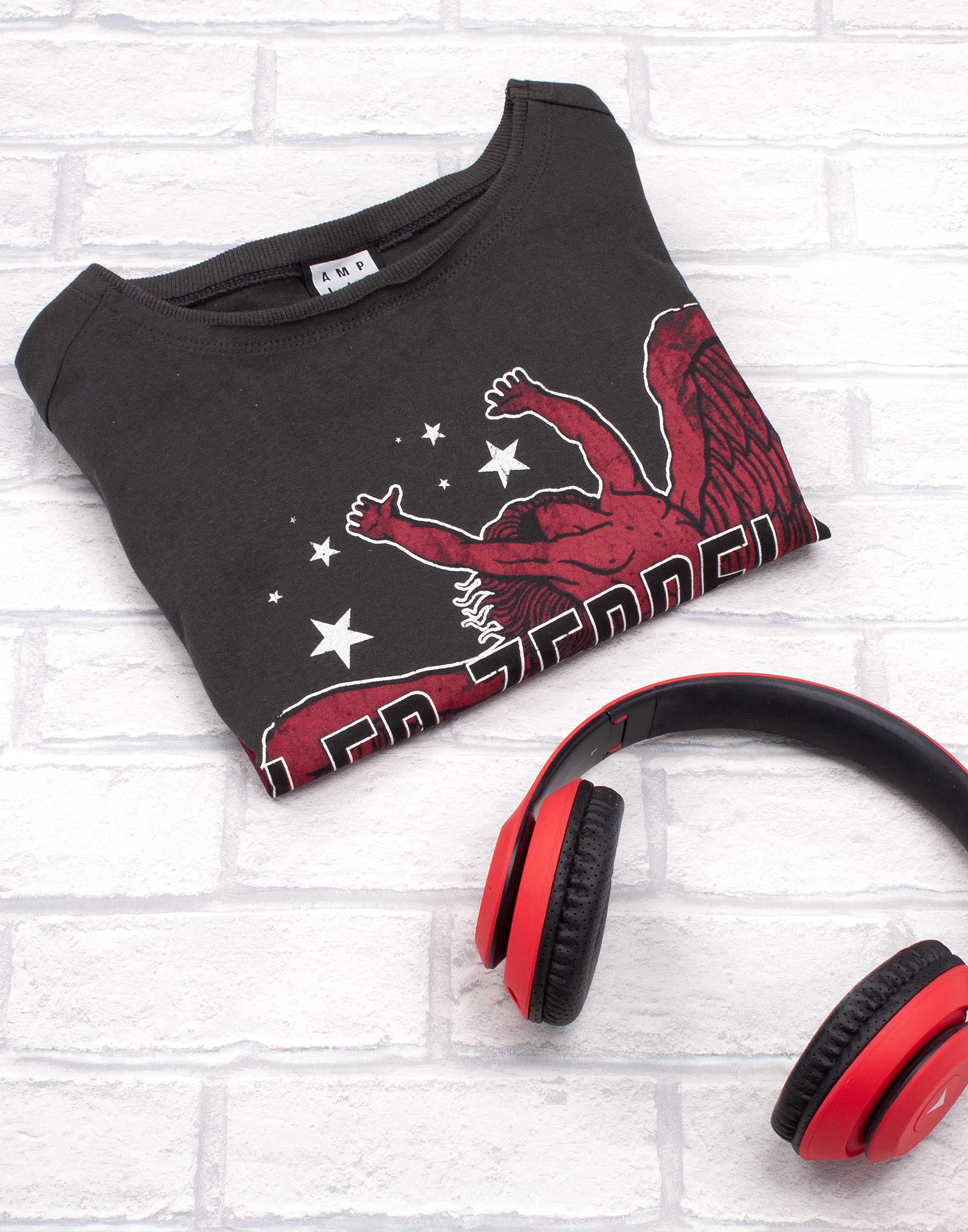 amplified-led-zeppelin-icarus-77-t-shirt-damen-cropped image 4