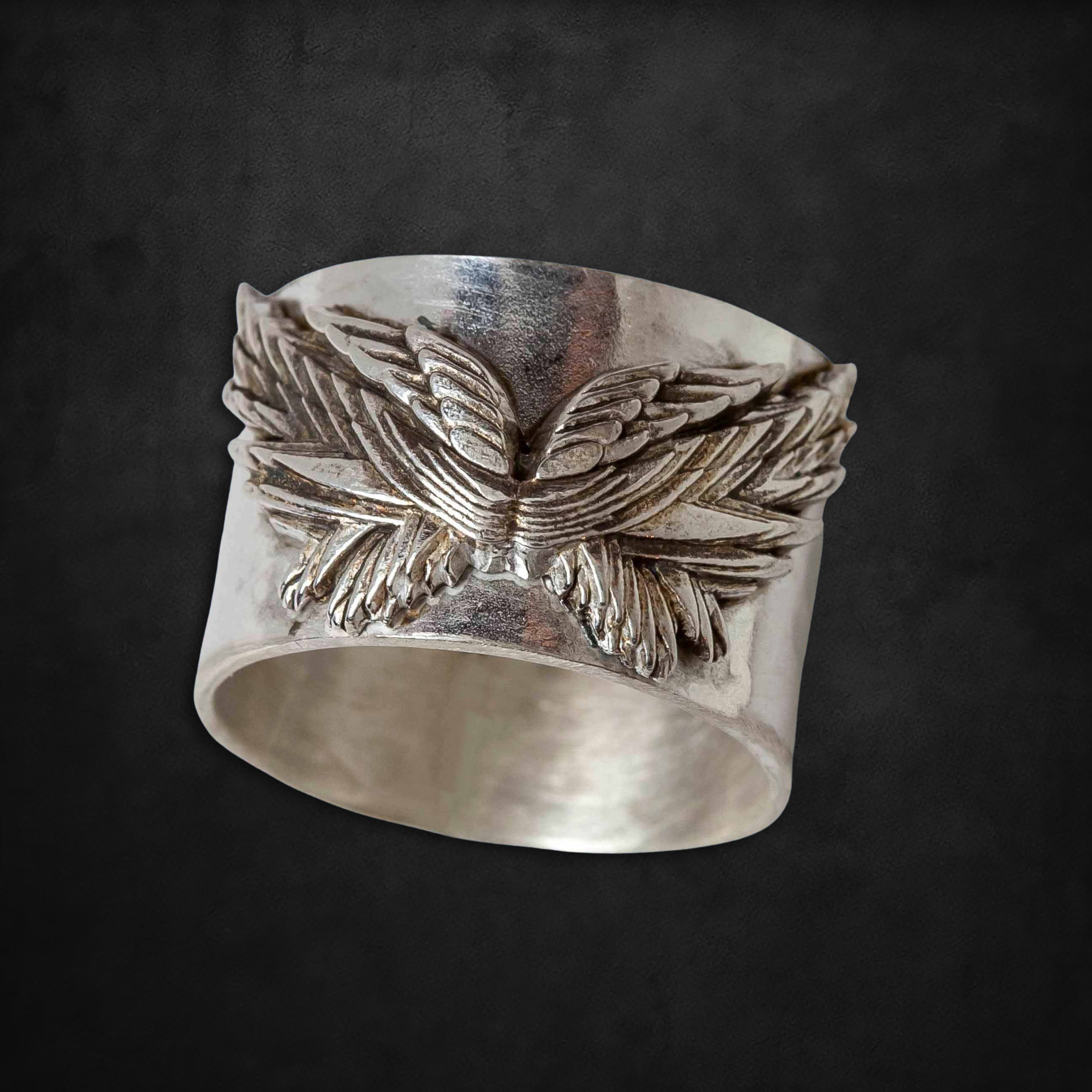 aerosmith-x-distefano-rock-band-ring-silber-13-mm-breit image 3