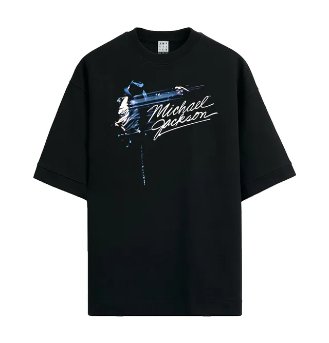 amplified-michael-jackson-oversized-t-shirt-240g-schwarz image 1