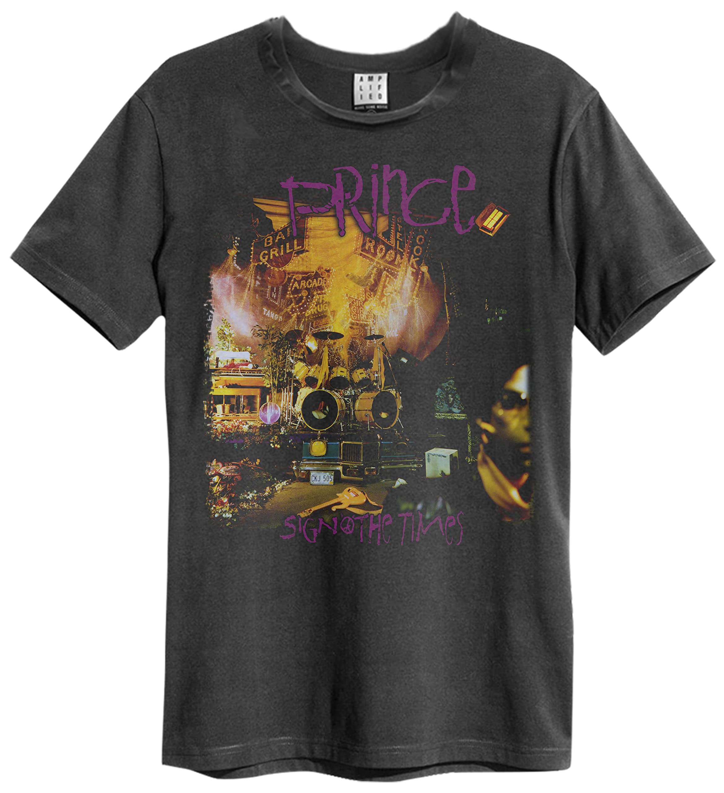 amplified-prince-sign-of-the-times-t-shirt-herren-xs image 1
