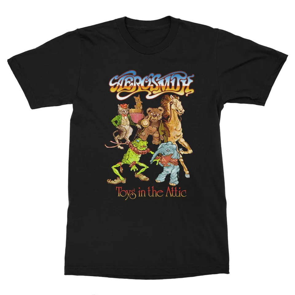 aerosmith-toys-in-the-attic-kids-t-shirt-schwarz image 1