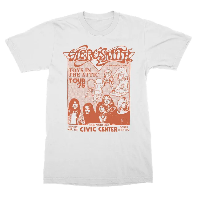 aerosmith-one-night-only-t-shirt-wei-baumwolle image 1