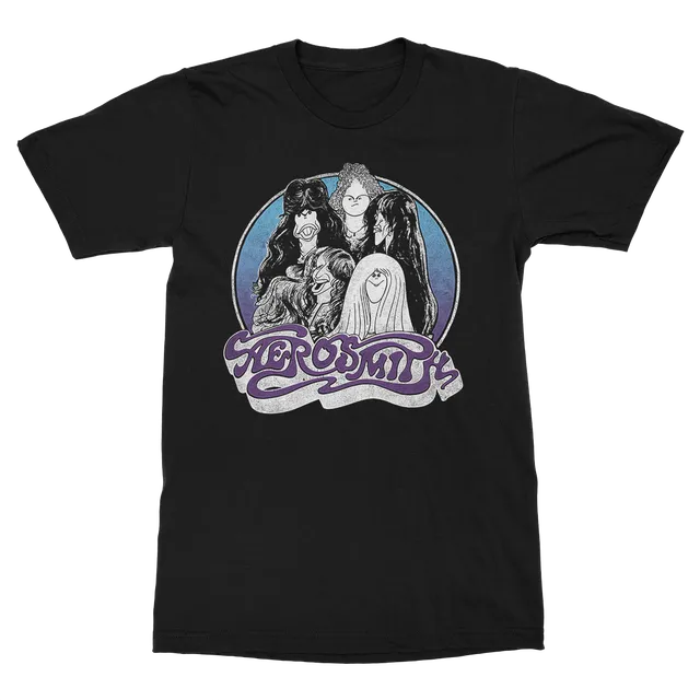aerosmith-checkmate-t-shirt-schwarz-draw-the-line-vintage image 1