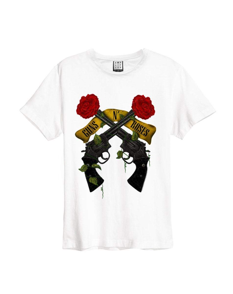 amplified-guns-n-roses-shooting-roses-t-shirt-grau-xs image 5