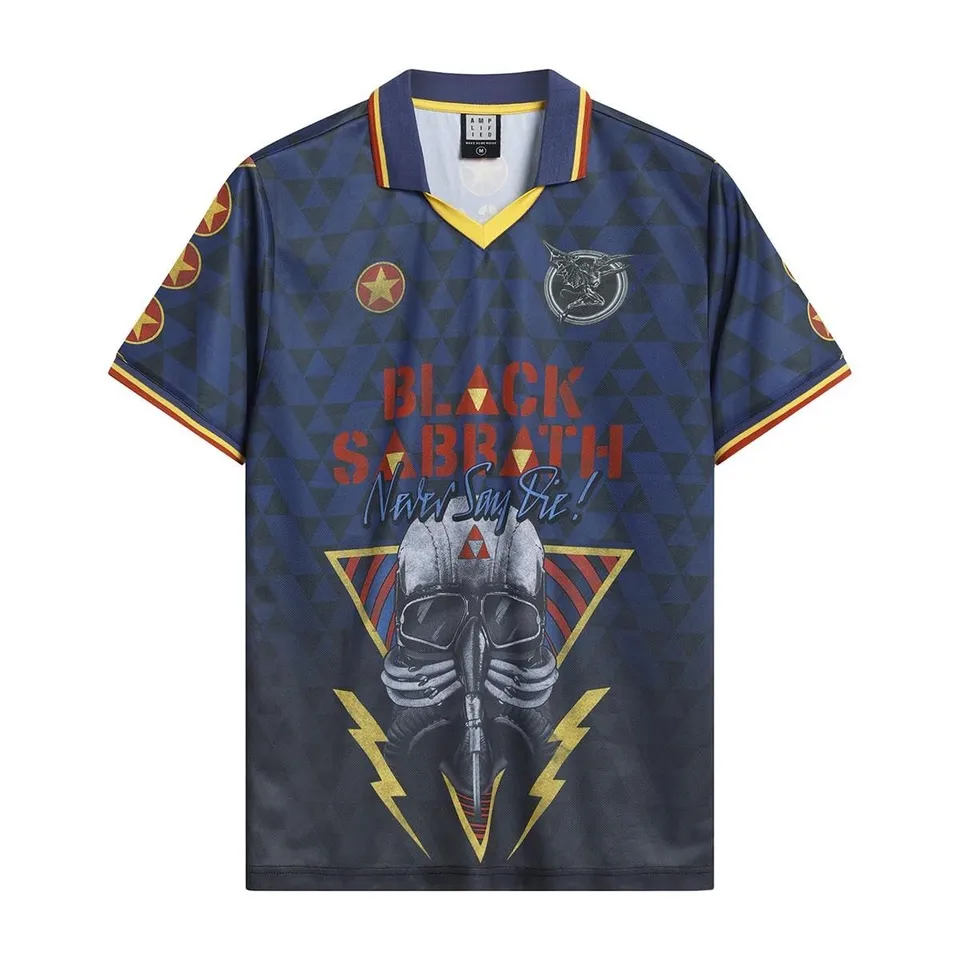 amplified-rock-fc-black-sabbath-never-say-die-fu-ball-trikot-m image 1