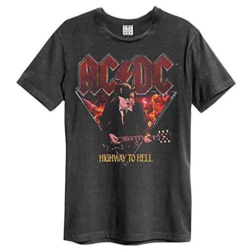 amplified-ac-dc-highway-to-hell-t-shirt-grau-s image 2