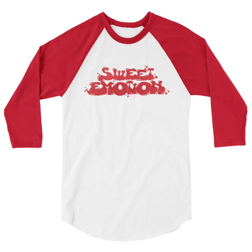 aerosmith-sweet-emotion-raglan-longsleeve-shirt-rot image 1