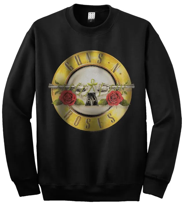 amplified-guns-n-roses-drum-hoodie-herren-schwarz image 1