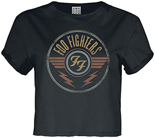 amplified-foo-fighters-air-t-shirt-damen-charcoal-s image 3