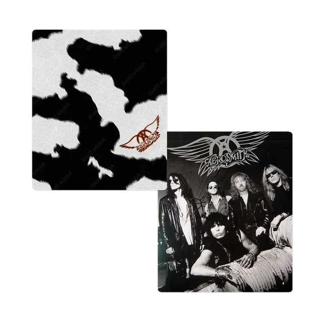 aerosmith-get-a-grip-decke-kuscheldecke-50x60-cow-print image 1
