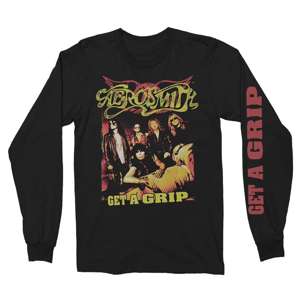 aerosmith-get-a-grip-longsleeve-shirt-schwarz-unisex image 1