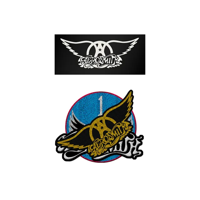 aerosmith-patch-set-3-teilig-b-gelpatches-80er-logo image 1