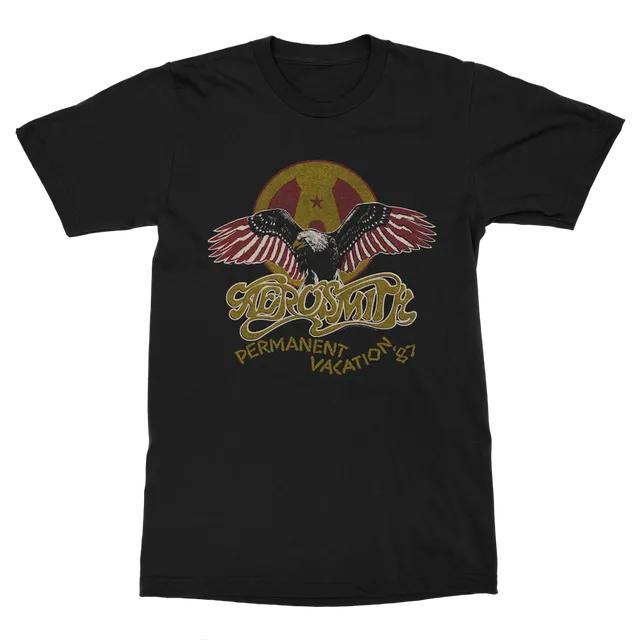 aerosmith-permanent-vacation-87-t-shirt-schwarz-gr-e-l image 1
