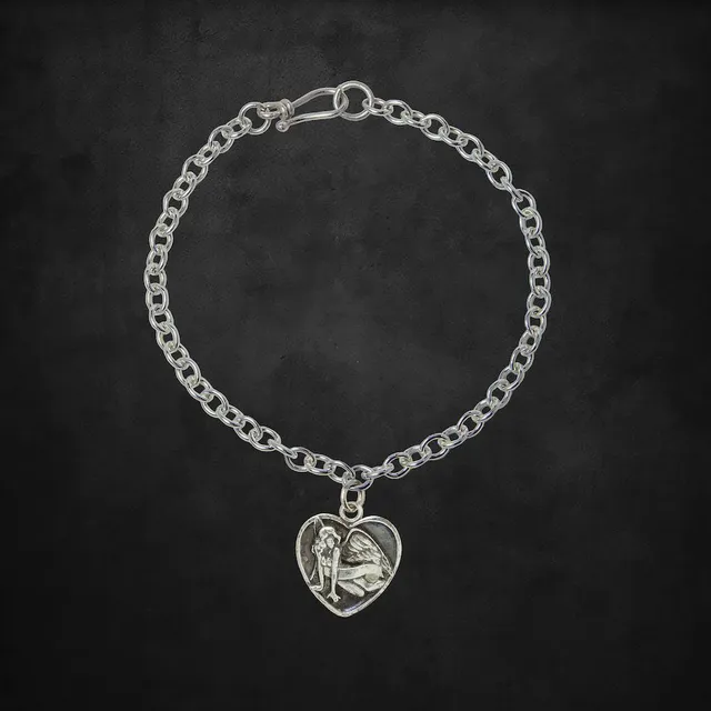 aerosmith-x-distefano-angel-heart-armband-sterlingsilber-7-zoll image 1