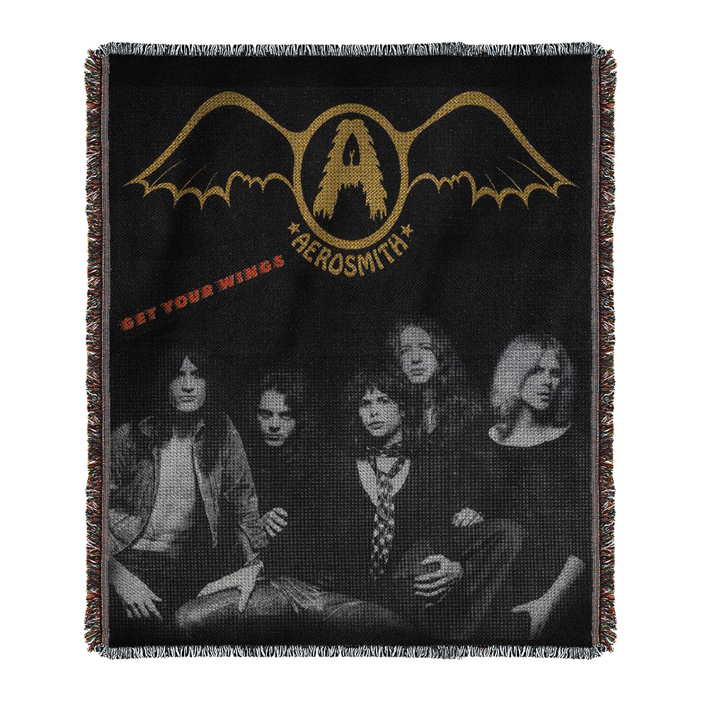 aerosmith-get-your-wings-decke-baumwolle-50x60-zoll image 1
