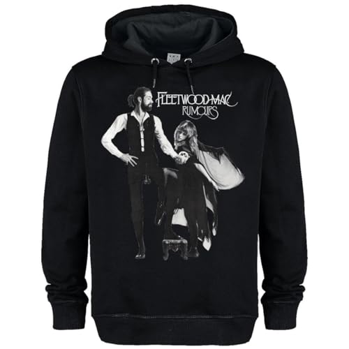 amplified-rumours-kapuzenpullover-schwarz-s-unisex-album-print image 3