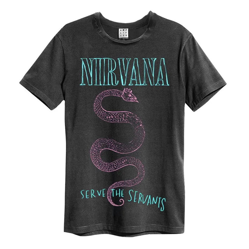 amplified-nirvana-serve-the-servants-t-shirt-l-grau image 1