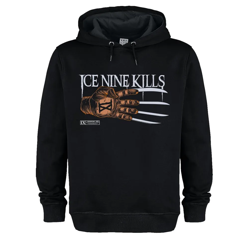 amplified-silver-scream-hoodie-kapuzenpullover-schwarz-3xl image 1
