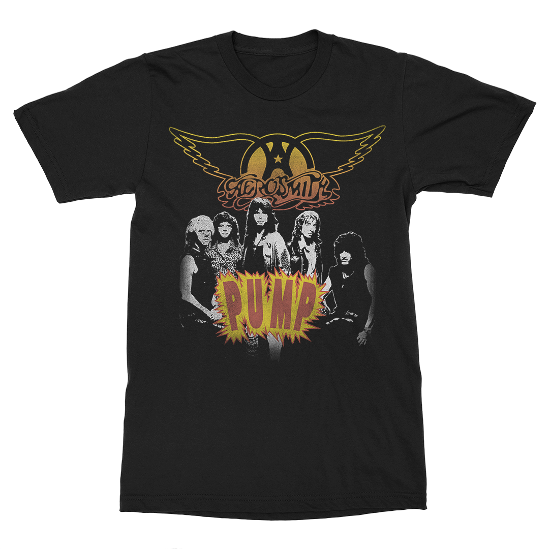 aerosmith-pump-north-american-tour-t-shirt-schwarz-unisex image 2