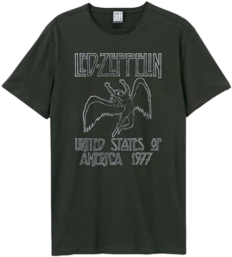 amplified-led-zeppelin-tour-77-t-shirt-groesse-m image 8