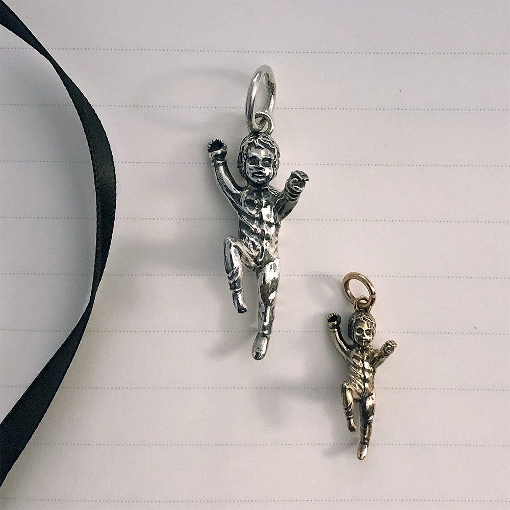 aerosmith-x-distefano-baby-face-charm-anhaenger-bronze-klein image 6