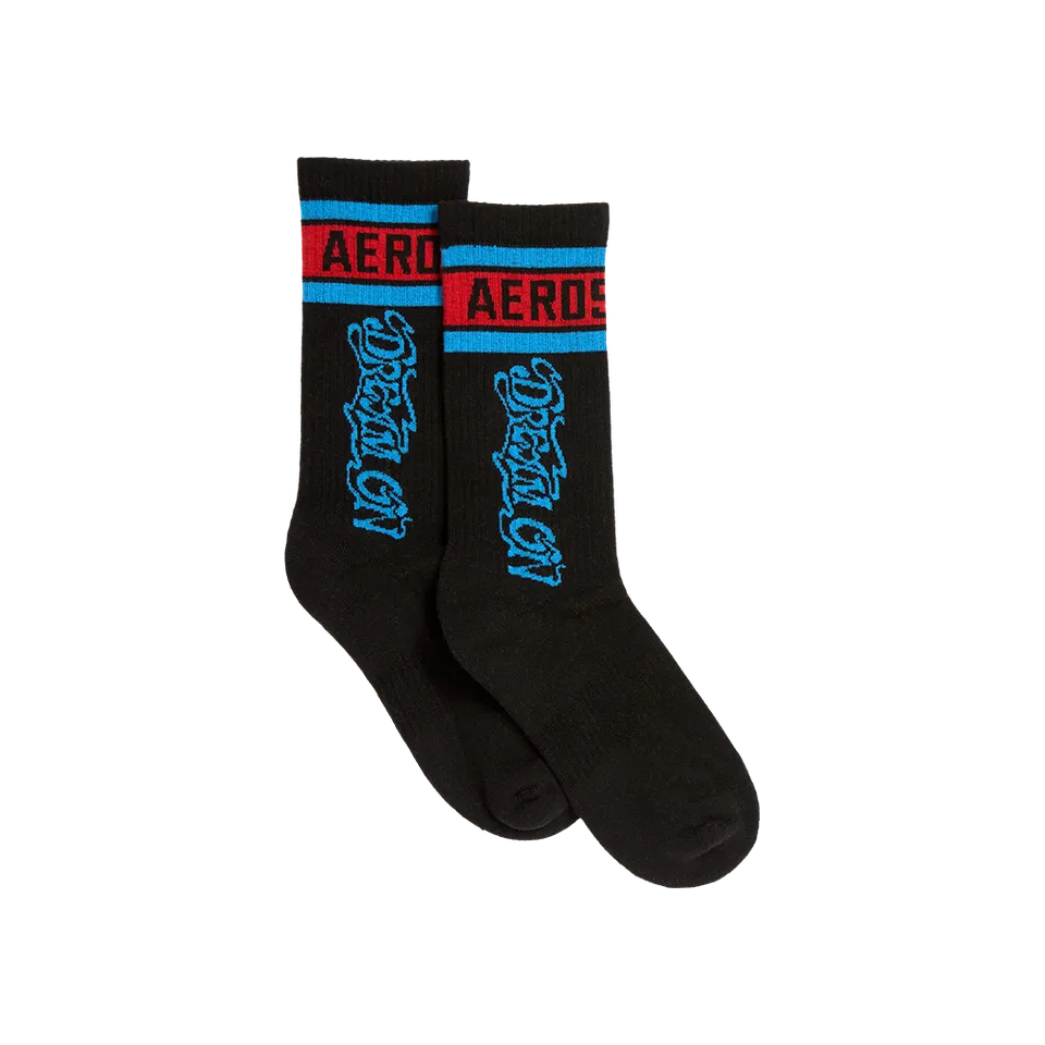 aerosmith-dream-on-socken-schwarz-baumwolle-crew image 1