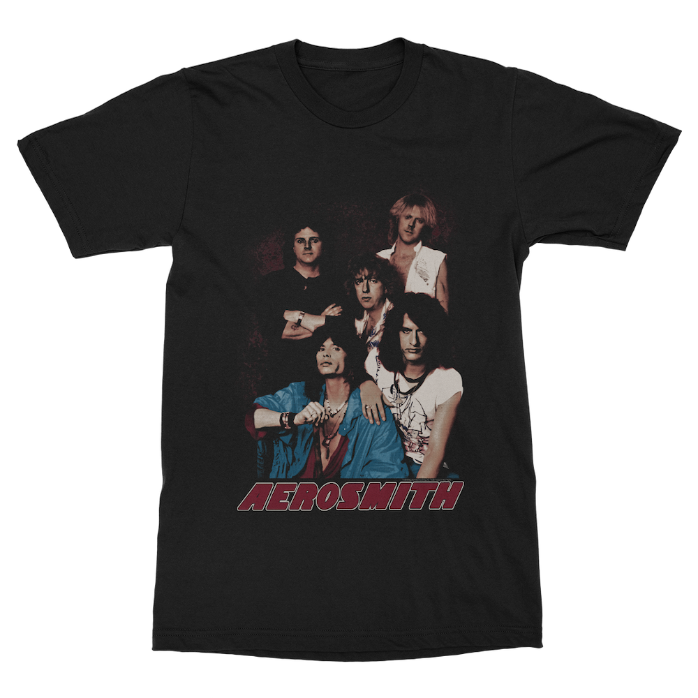 aerosmith-portrait-t-shirt-schwarz-bandfoto-gr-l image 1