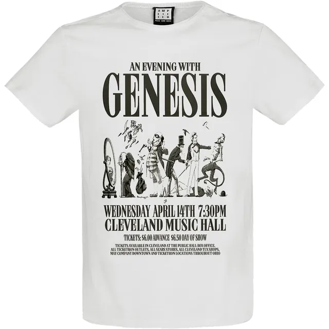 amplified-genesis-an-evening-with-band-t-shirt-wei-vintage image 1