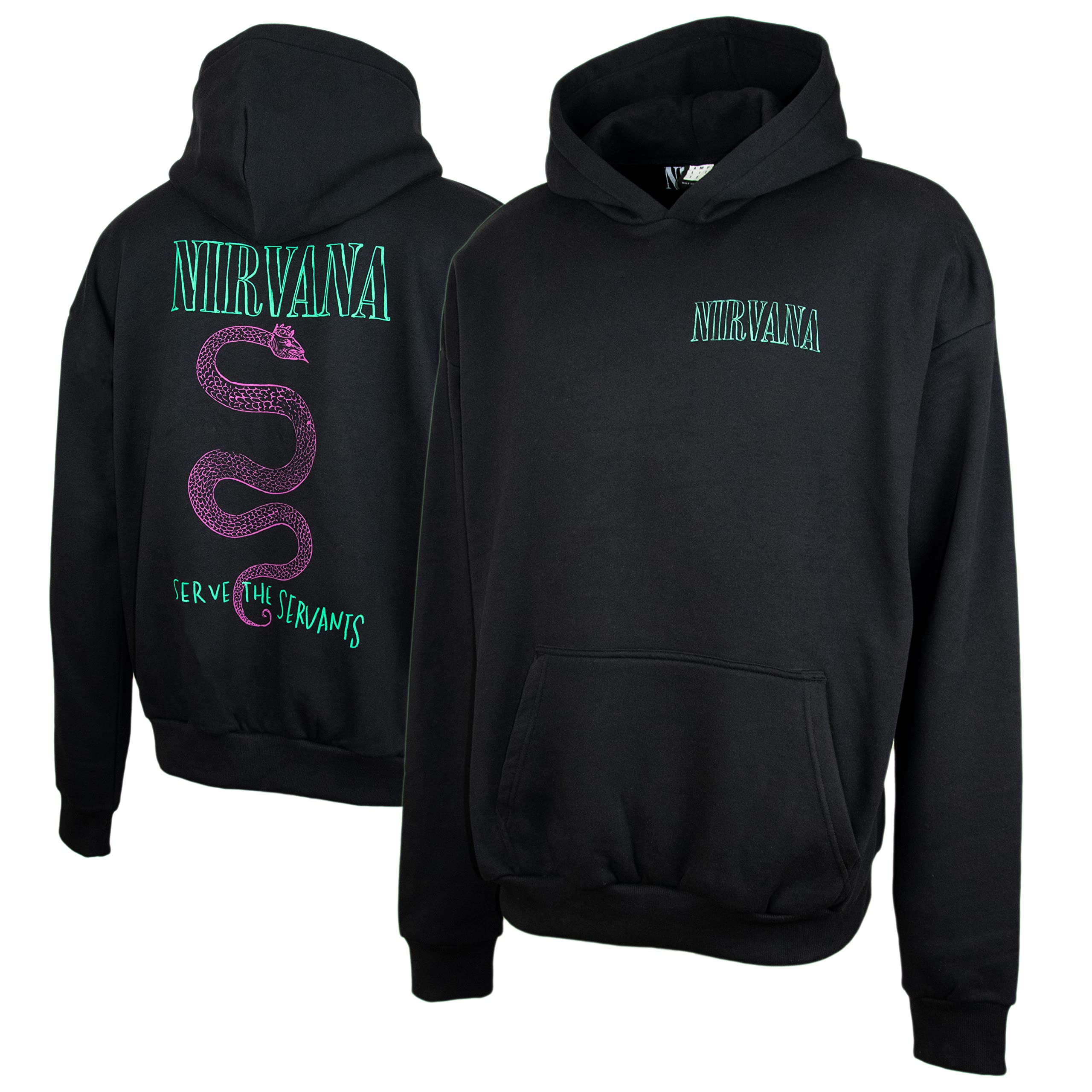 amplified-oversized-hoodie-schwarz-mit-front-und-r-ckenprint image 1