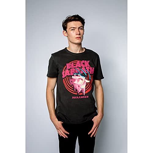 amplified-black-sabbath-t-shirt-unisex-dunkelgrau-retro-l image 8
