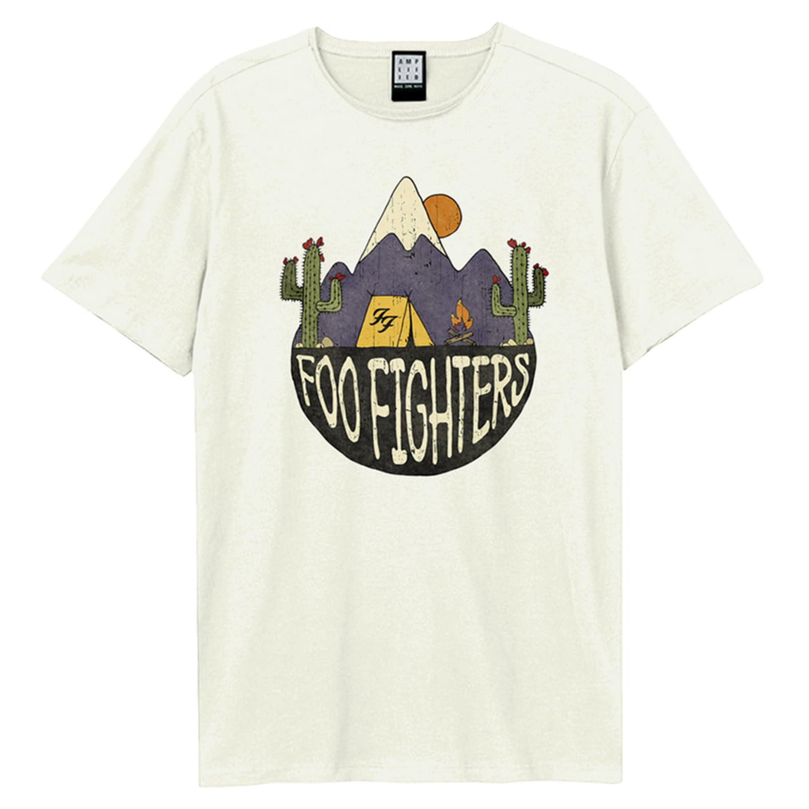amplified-foo-fighters-mexican-camp-band-t-shirt-l-wei image 1