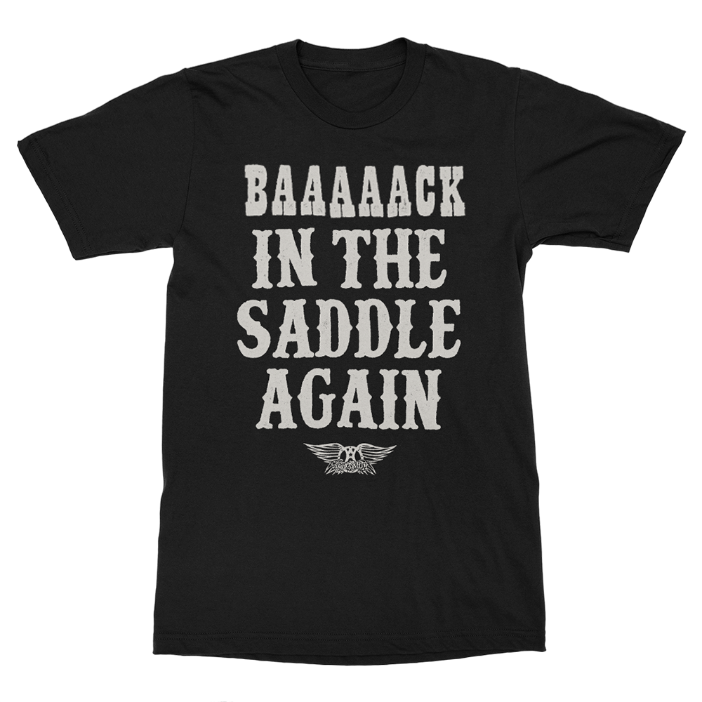 aerosmith-back-in-the-saddle-again-t-shirt-schwarz-baumwolle image 1