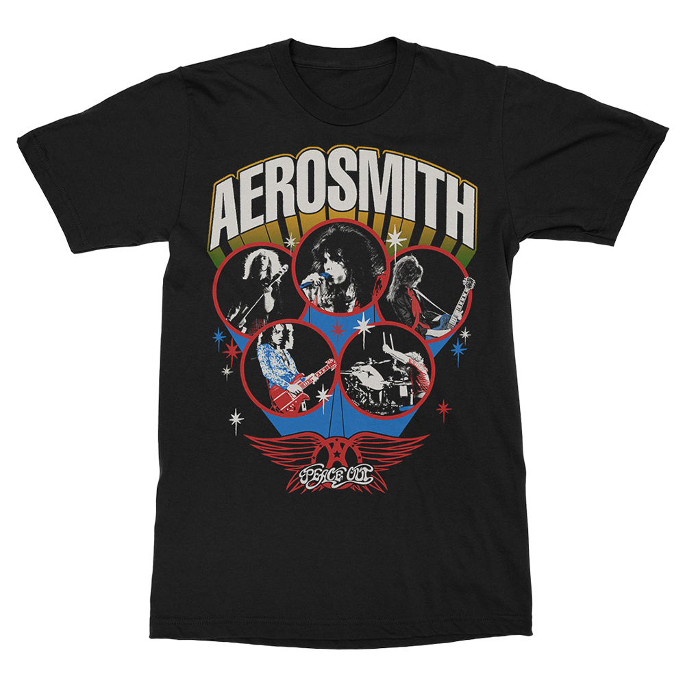 aerosmith-peace-out-tour-t-shirt-unisex-schwarz image 1