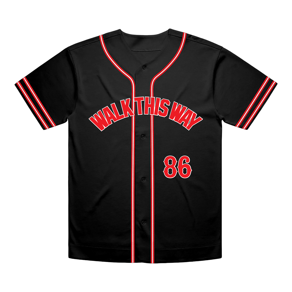 aerosmith-walk-this-way-baseball-jersey-run-dmc-schwarz image 1