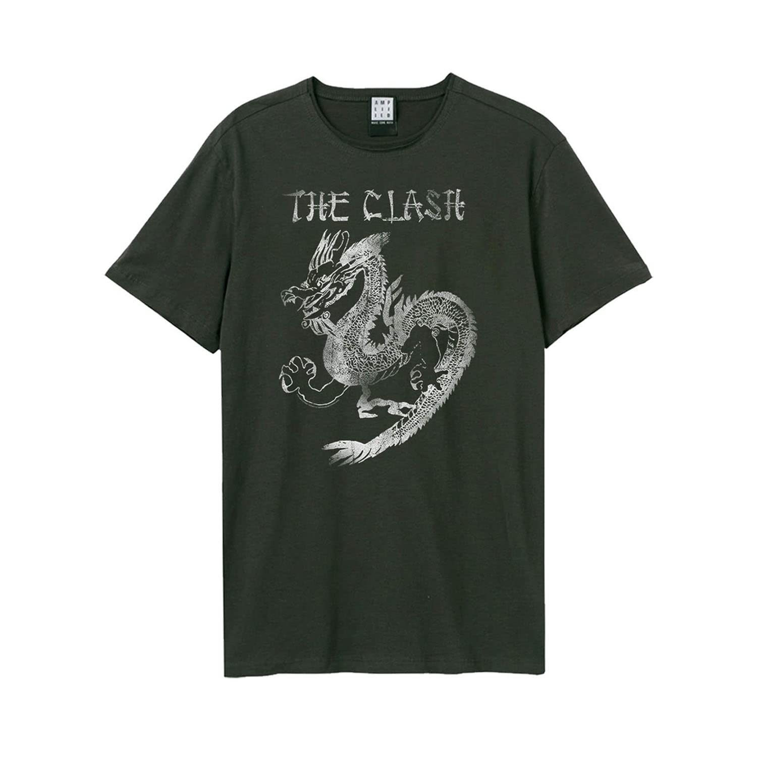amplified-the-clash-new-dragon-t-shirt-l-carbon-vintage image 1