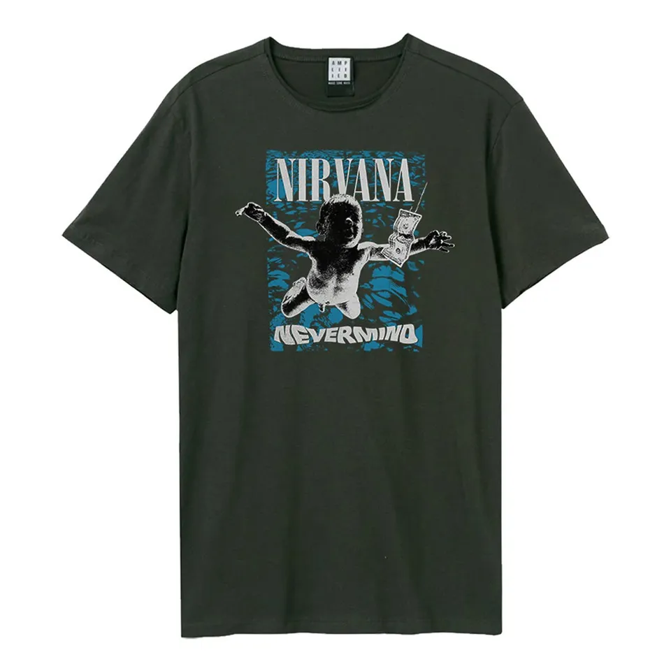 amplified-nirvana-nevermind-t-shirt-charcoal-s-baumwolle image 1